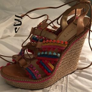 Schutz Mella Wedges |NWOT|